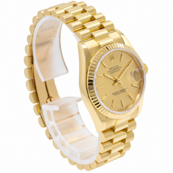 Rolex Datejust 31MM 68278 18Kt Yellow Gold Watch